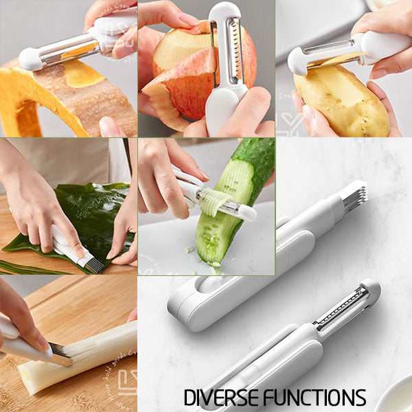 Mintiml® 3 in 1 Multifunctional Rotary Paring Knife(Buy 2 get 1 free)-2