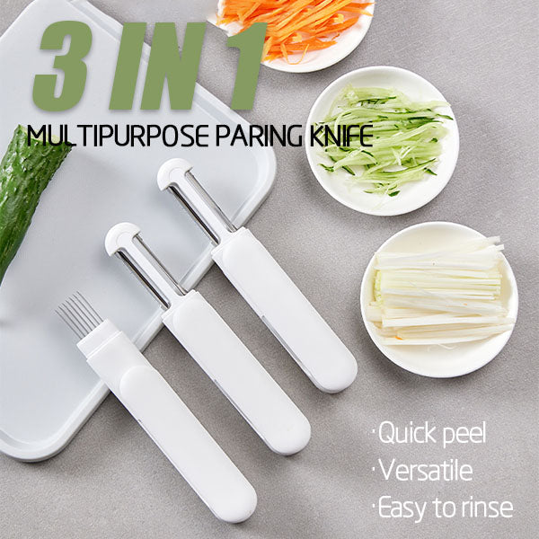 Mintiml® 3 in 1 Multifunctional Rotary Paring Knife(Buy 2 get 1 free)