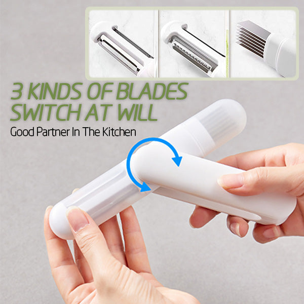 Mintiml® 3 in 1 Multifunctional Rotary Paring Knife(Buy 2 get 1 free)-1