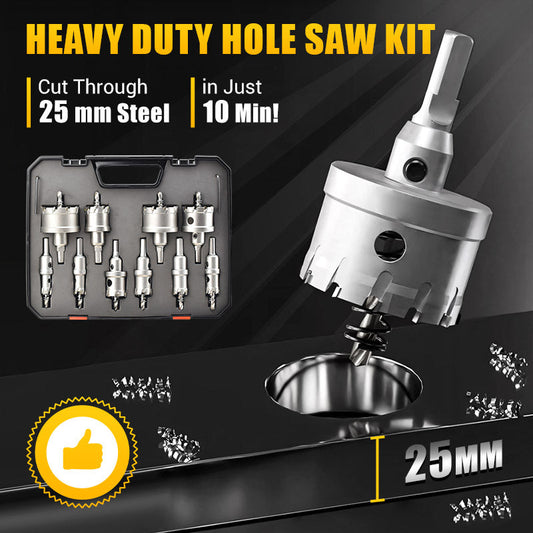 🔥Carbide-Tipped Hole Cutter for Metal