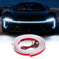 🔥【Dynamic Scan HoodBeam Kit】- 50% OFF! Light up your hood with hypnotic smooth scanning effects! ✨🚗