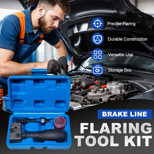 Universal Automotive Brake Pipe Flaring Tool Kit