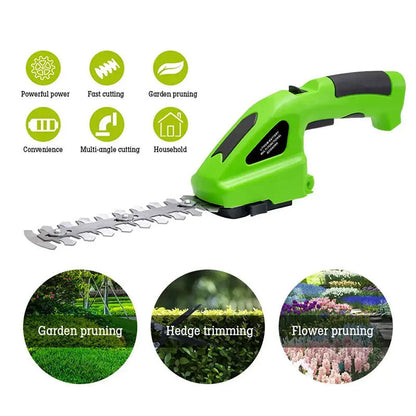 🔥2-in-1 Cordless Shear & Hedge Trimmer