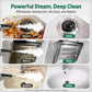 💨 50% OFF! Portable Handheld Steam Cleaner – 10 Accessories 🛠️, Adjustable Levels ⚙️, Fast Heat-Up 🔥 – For Kitchen 🍳, Bathroom 🚿, Tile 🧱 & Car 🚗