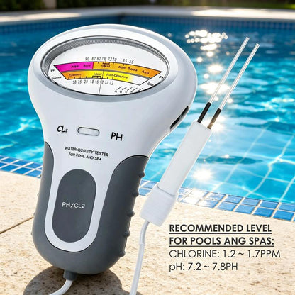🔬💧 pH and chlorine tester for swimming pools – 55% off! Accurate measurement of pH and chlorine levels in your swimming pool – simple, quick and reliable. 🔥🏊