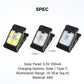 🌿 Solar clip light with motion sensor – 🔥Buy 2 now, get 1 free! Perfect for gardens, balconies, and patios! 🏡✨
