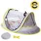 ☀️🛡️ Instant Baby Beach Tent (UPF 50+) – Pops Up in 1 Second! 360° Airflow, Bug & UV Protection. The Ultimate Lightweight Travel Companion for Beach & Backyard Fun. 🧸🌬️