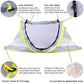 ☀️🛡️ Instant Baby Beach Tent (UPF 50+) – Pops Up in 1 Second! 360° Airflow, Bug & UV Protection. The Ultimate Lightweight Travel Companion for Beach & Backyard Fun. 🧸🌬️