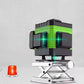 Professional Green Laser Level, 360° Self-Leveling Cross Line Laser Level Tool for Tiling, Construction & Home Renovation