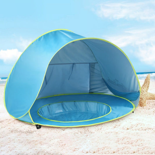 🏖 Portable Uv-Resistant Baby Beach Tent
