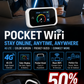 📶Mobile hotspot with full Wi-Fi coverage