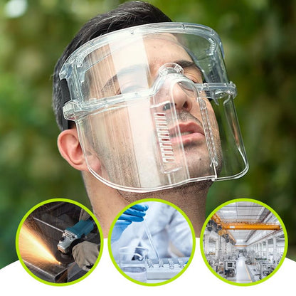 Multipurpose Ergonomic Transparent Protected Face Shield