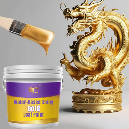 Water-Based Shiny Gold Leaf Paint