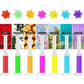 Flower Aromatic Toilet Bowl Cleaner Gel for Deodorizing and Disinfecting