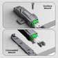 Cabinet Door Press-to-Open Spring Lock and Matching Hinge
