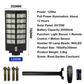 💡 Smart Solar-Powered Street Lamp – Motion Sensor + Remote Control 🌞🚶🎮