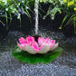 🔥Lotus Shaped Solar Fountain Pond Decorative