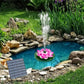 🔥Lotus Shaped Solar Fountain Pond Decorative