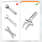 ⏳Christmas Special Offer💥Reversible sink wrench with 6-68mm jaw opening