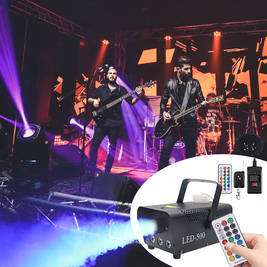 ⏳Time-limited Special⏰Portable Fog Machine with LED Lights & Remote Control