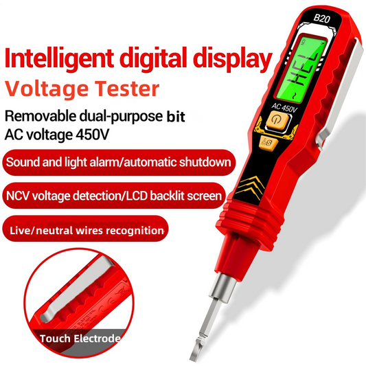 🔥 2025 Hot Sale 50% OFF🔥Non-Contact Voltage Tester with LCD Display🛠️