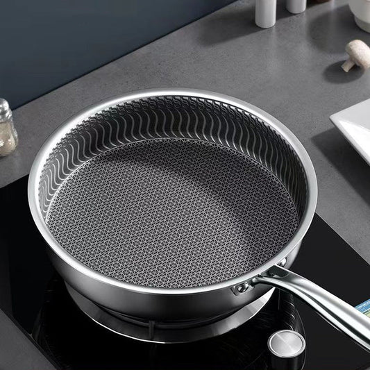 🍳Limited Time 50% Off - Premium Non-Stick Pan with Lid（Free Gift- Spatula）