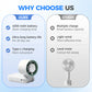 Handheld Portable Fan with Ice Cooler