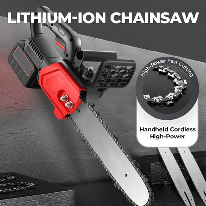 🔥Cordless high-power lithium battery chainsaw✈️Free shipping
