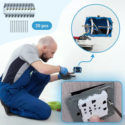 ⚒️⚒️20PCS Concealed Box Repairer with Teeth