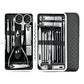 💥Stainless Steel Manicure Sets with PU Leather Case