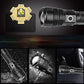 Set of Super Bright Waterproof Rechargeable Flashlights with Zoom