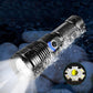 Set of Super Bright Waterproof Rechargeable Flashlights with Zoom