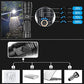 Set of Super Bright Waterproof Rechargeable Flashlights with Zoom