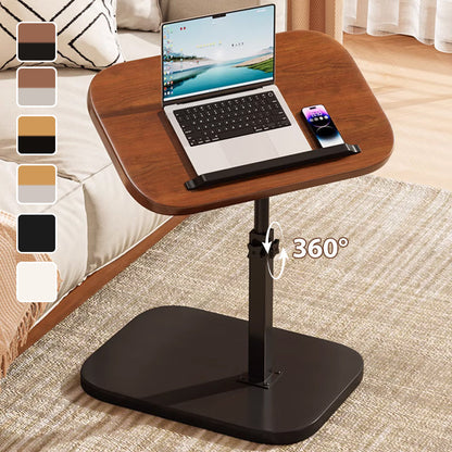✨ C-Shape Side Table with Swivel Tray – Adjustable, Spacious, Sturdy 🍽️