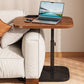 ✨ C-Shape Side Table with Swivel Tray – Adjustable, Spacious, Sturdy 🍽️