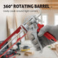 Value Bundle: Bearing Caulking Gun with Rotating Barrel + Caulking Scrapers