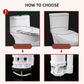 Adjustable Toilet Dual Flush Valve Replacement