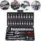 46-Piece Socket Wrench And Bit Set