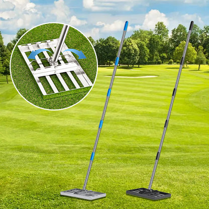 Professional Lawn Leveling Rake for Garden & Golf Course