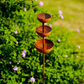 🔥🔥Buy 2 Get 1 Free☔️3-Tier Rustic Metal Bird Feeder & Drinker Stake