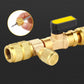 ❄️ 50% OFF NOW! 🔩 AC Valve Core Removal Tool – Dual SAE Ports, Solid Brass Build, Includes 10 Extra Cores 🔧