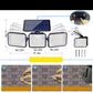 🔆 50% OFF NOW! 💡 3-Head Solar Security Light with Motion Sensor – Adjustable Heads, Ultra-Bright LEDs & All-Weather Durability ✨