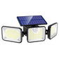 🔆 50% OFF NOW! 💡 3-Head Solar Security Light with Motion Sensor – Adjustable Heads, Ultra-Bright LEDs & All-Weather Durability ✨