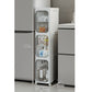 Narrow Storage Cabinet with Wheels