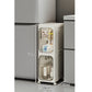 Narrow Storage Cabinet with Wheels