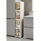 Narrow Storage Cabinet with Wheels