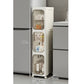 Narrow Storage Cabinet with Wheels