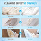 👟🧼 Foam Shoe Cleaner Kit – with Brush & Towel ✨🧽🧴