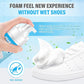 👟🧼 Foam Shoe Cleaner Kit – with Brush & Towel ✨🧽🧴