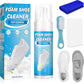 👟🧼 Foam Shoe Cleaner Kit – with Brush & Towel ✨🧽🧴